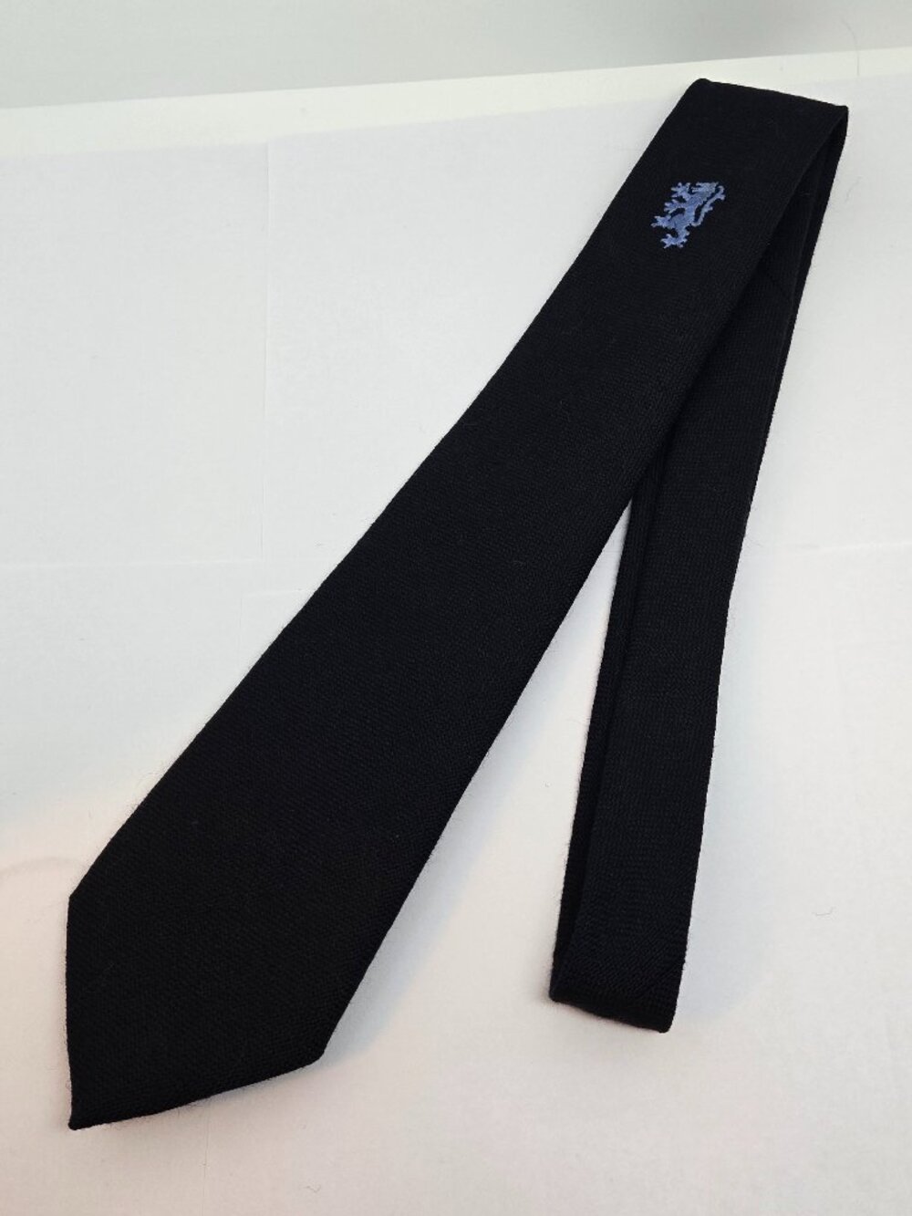 100% Pure Lambswool Craigmill , Scotland Tie, Navy , Slim